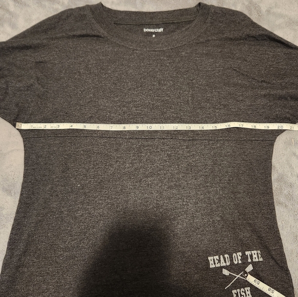 🔷️ Head of the Fish Regatta Geay Long Sleeve Size Small - Picture 3 of 4